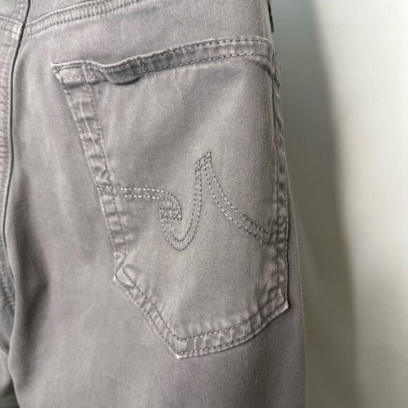 AG Adriano Goldschmied Gray The Protege Straight Leg Jeans Size 32x34 - Picture 8 of 13